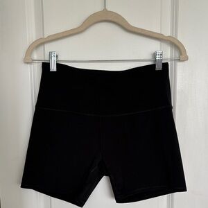 RBX Black High-Waist Athletic Bike Shorts